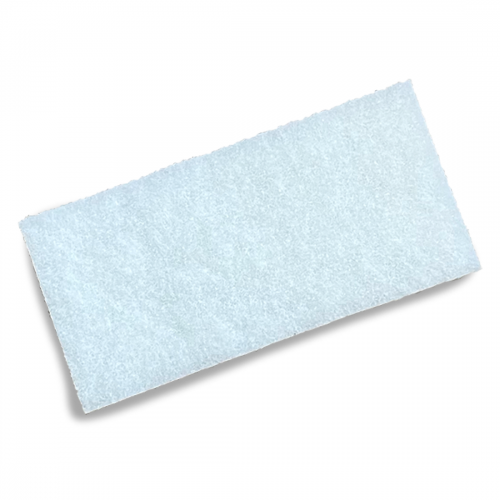 DC White Nylon Doodlebug Pad 88040 250x115x20mm (DC)