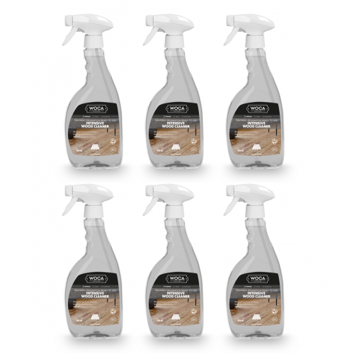 TRADE PRICE! Woca Intensive Wood Cleaner Spray box of 4.5ltr total; 6 x 0.75L 551500a (DC)
