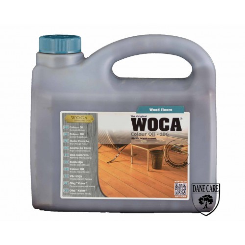 Woca Master Colour Oil Rhode Red Brown 106 1L pre 2019 canister 530600AA  (DC)