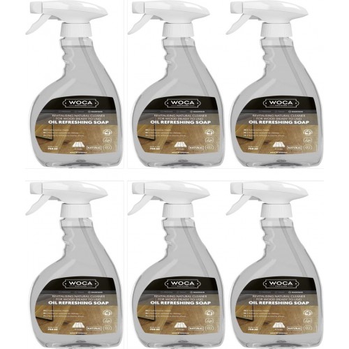 TRADE PRICE! Woca Oil Refreshing Soap in Spray Natur (refresher) 4.5ltr total; box of 6 x 0.75L 511205A (WF)
