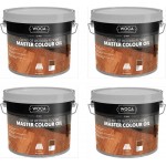 TRADE PRICE! Woca Master Colour Oil Walnut 119 10ltr total; box of 4 x 2.5L 531925AA (DC)