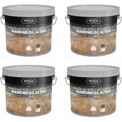 TRADE PRICE! Woca Diamond Oil Active, Concrete Grey 10ltr total; box of 4 x 2.5L 565625A (WF) TRADE PRICE! Woca Diamond Oil Active, Concrete Grey 10ltr total; box of 4 x 2.5L 565625A (WF)