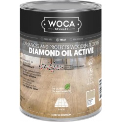 Woca Diamond Oil Active, Extra White 1L 565110A (DC)