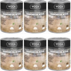 TRADE PRICE! Woca Diamond Oil Active, Natural 6ltr total; box of 6 x 1L 565010A (DC) TRADE PRICE! Woca Diamond Oil Active, Natural 6ltr total; box of 6 x 1L 565010A (DC)
