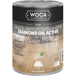 Woca Diamond Oil Active, Sand Grey 1L 565710A (DC) Woca Diamond Oil Active, Sand Grey 1L 565710A (DC)