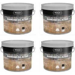 TRADE PRICE! Woca Diamond Oil Active, Smoke Brown 10ltr total; box of 4 x 2.5L 566125A (WF) TRADE PRICE! Woca Diamond Oil Active, Smoke Brown 10ltr total; box of 4 x 2.5L 566125A (WF)