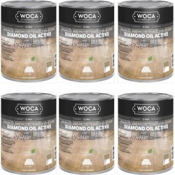 TRADE PRICE! Woca Diamond Oil Active, White 6ltr total; box of 6 x 1L 565510A (DC) TRADE PRICE! Woca Diamond Oil Active, White 6ltr total; box of 6 x 1L 565510A (DC)