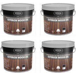 TRADE PRICE! Woca Exterior Wood Oil Anthracite 10ltr total; box of 4 x 2.5L 617963A (DC)