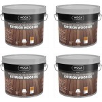 TRADE PRICE! Woca Exterior Wood Oil Larch 10ltr total; box of 4 x 2.5L  617955A (DC)