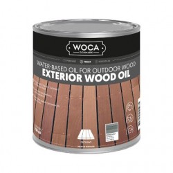 Woca Exterior Wood Oil Stone Grey 0.75L 618110A (DC)