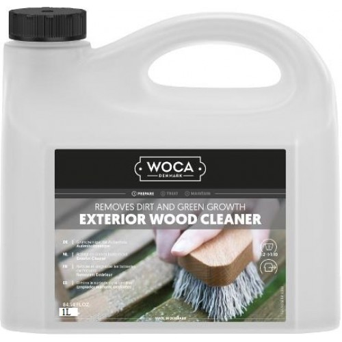 Woca Exterior Wood Cleaner 1L 617910A  (DC)