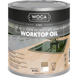 Woca Worktop & furniture Oil White 0.75L 527814A  (DC)