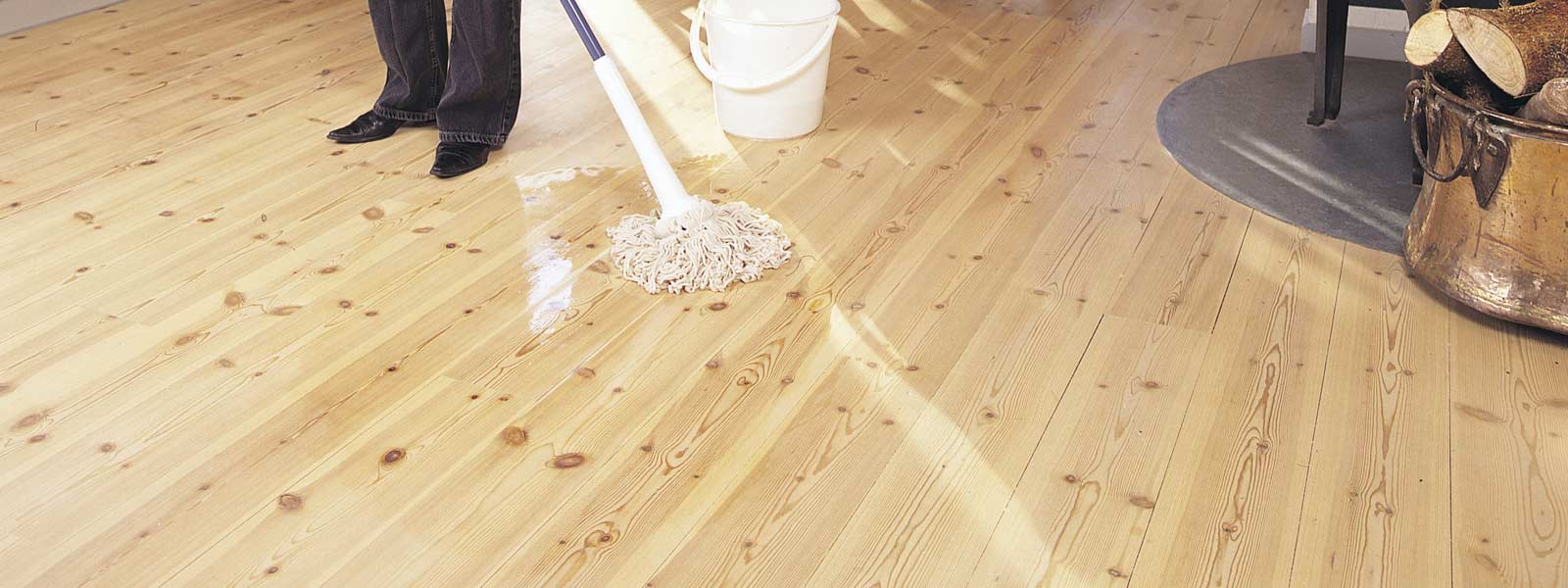Cleaning floors